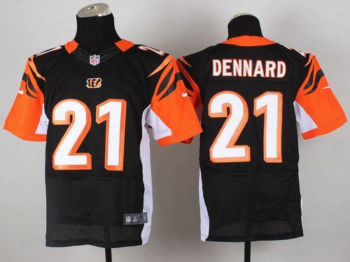 Jerseys Factory Cheap Nike Bengals #21 Darqueze Dennard Black Te
