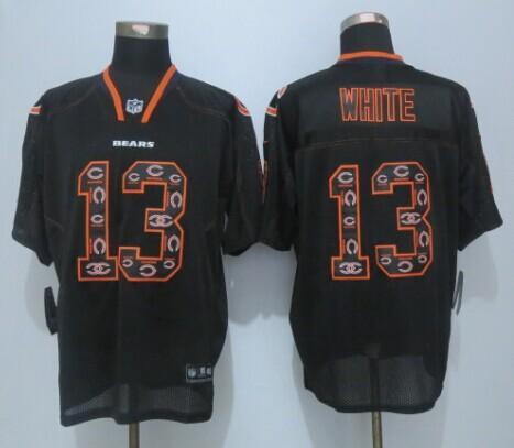 Jerseys Factory Cheap Nike Bears #13 Kevin White New Lights Out
