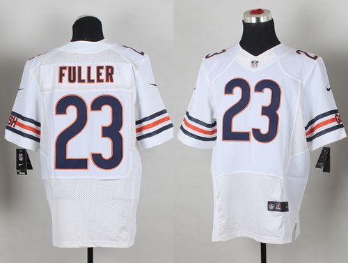 Jerseys Factory Cheap Nike Bears #23 Kyle Fuller White Men's Sti