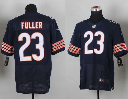 Jerseys Factory Cheap Nike Bears #23 Kyle Fuller Navy Blue Team