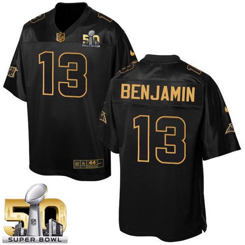 Jerseys Factory Cheap Nike Panthers #13 Kelvin Benjamin Black Su