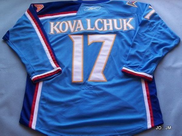 Jerseys Factory Cheap Thrashers #17 Ilya Kovalchuk Embroidered B