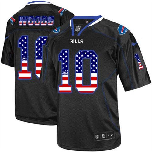 Jerseys Factory Cheap Nike Bills #10 Robert Woods Royal Blue Tea