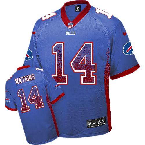 Jerseys Factory Cheap Nike Bills #14 Sammy Watkins Royal Blue Te
