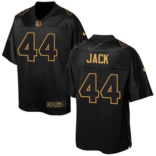Jerseys Factory Cheap Nike Jaguars #44 Myles Jack Black Men's St