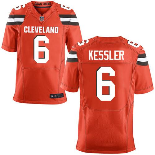 Jerseys Factory Cheap Nike Browns #6 Cody Kessler Orange Alterna