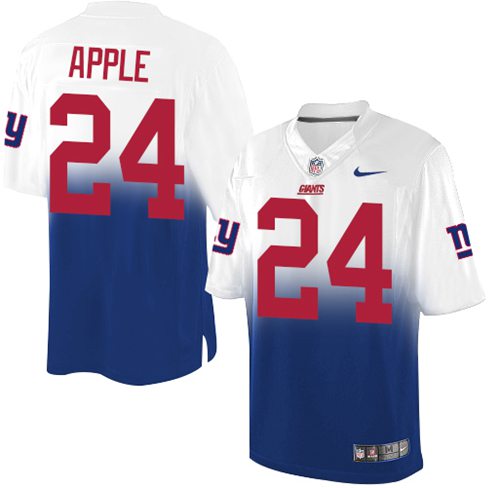 Jerseys Factory Cheap Nike Giants #24 Eli Apple Royal Blue/White