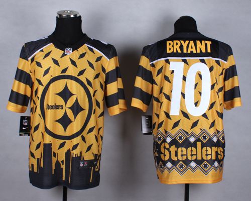 Jerseys Factory Cheap Nike Steelers #10 Martavis Bryant Gold Men