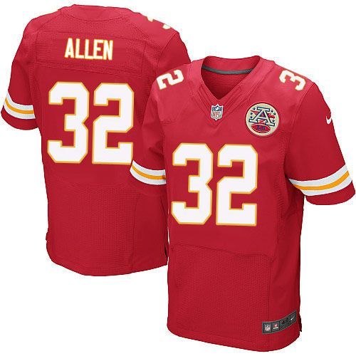 Jerseys Factory Cheap Nike Chiefs #32 Marcus Allen Red Team Colo