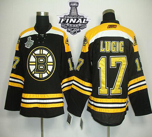 Jerseys Factory Cheap Bruins Stanley Cup Finals Patch #17 Milan