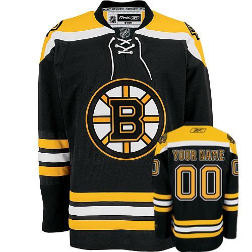 Jerseys Factory Cheap Bruins Personalized Authentic Black NHL Je