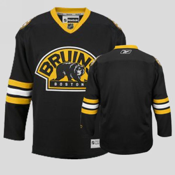 Jerseys Factory Cheap Bruins Blank Embroidered Black Third NHL J