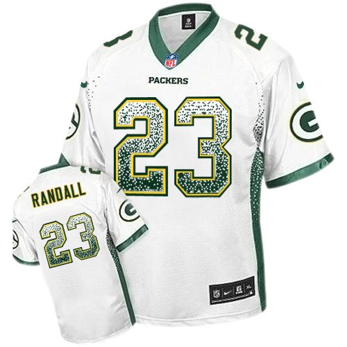 Jerseys Factory Cheap Nike Packers #23 Damarious Randall White M