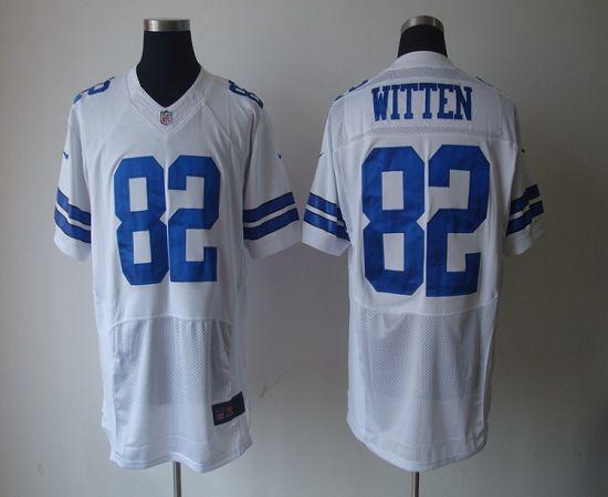 Jerseys Factory Cheap Nike Cowboys #82 Jason Witten White Men's