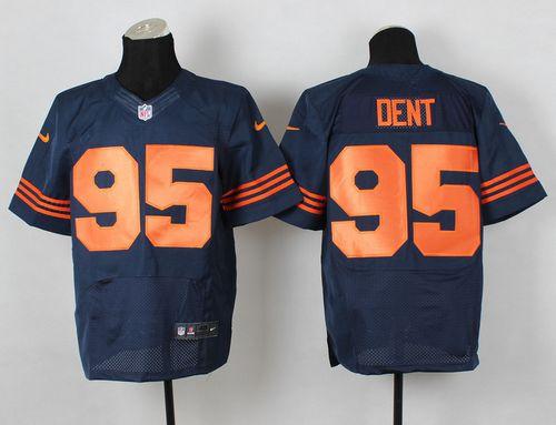 Jerseys Factory Cheap Nike Bears #95 Richard Dent Navy Blue 1940