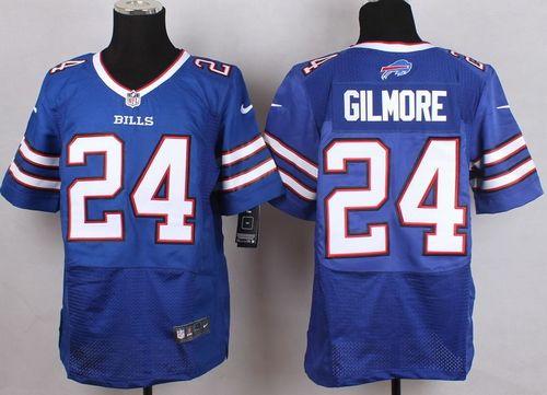 Jerseys Factory Cheap Nike Bills #24 Stephon Gilmore Royal Blue