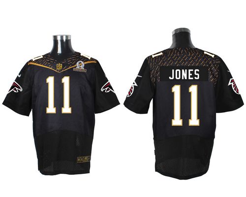 Jerseys Factory Cheap Nike Falcons #11 Julio Jones Black 2016 Pr