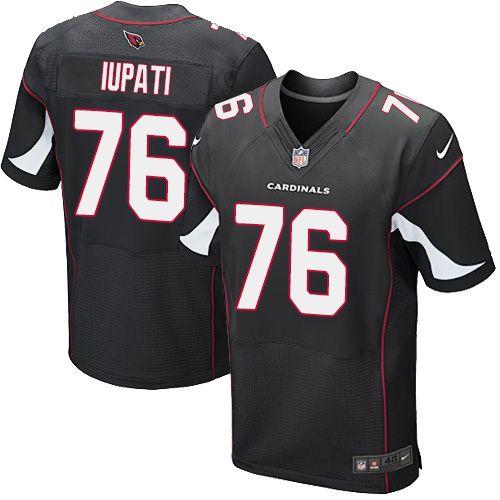 Jerseys Factory Cheap Nike Cardinals #76 Mike Iupati Black Alter