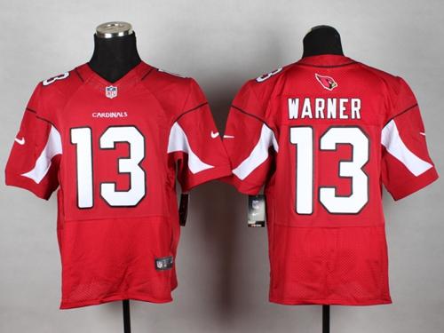 Jerseys Factory Cheap Nike Cardinals #13 Kurt Warner Red Team Co