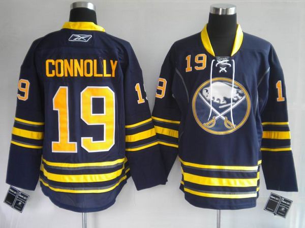 Jerseys Factory Cheap Sabres #19 Tim Connolly Embroidered Blue T