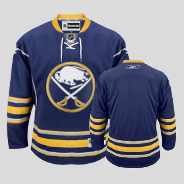 Jerseys Factory Cheap Sabres Blank Embroidered Blue Third NHL Je