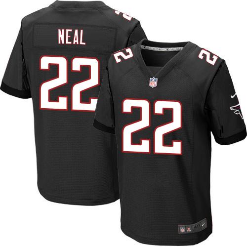 Jerseys Factory Cheap Nike Falcons #22 Keanu Neal Black Alternat