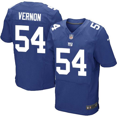 Jerseys Factory Cheap Nike Giants #54 Olivier Vernon Royal Blue
