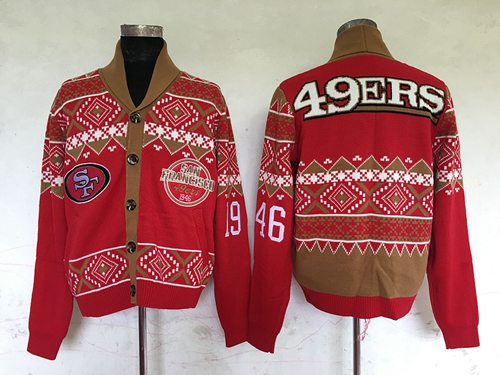 Jerseys Factory Cheap Nike 49ers Men's Ugly Sweater_2