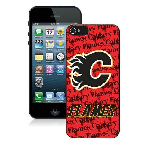 Jerseys Factory Cheap NHL Calgary Flames IPhone 5/5S Case_2