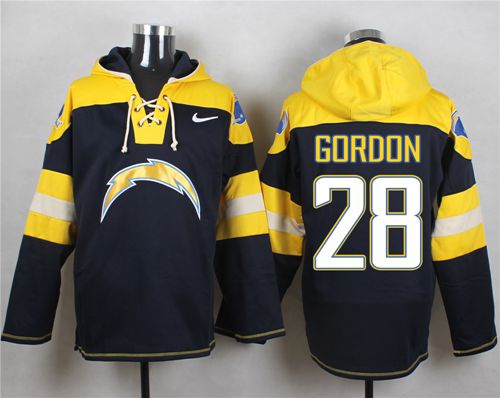 Jerseys Factory Cheap Nike Chargers #28 Melvin Gordon Navy Blue