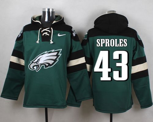 Jerseys Factory Cheap Nike Eagles #43 Darren Sproles Midnight Gr