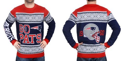 Jerseys Factory Cheap Nike Patriots Men's Ugly Sweater_1