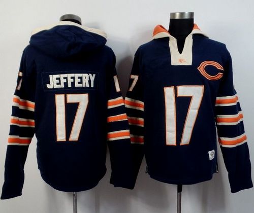 Jerseys Factory Cheap Chicago Bears #17 Alshon Jeffery Navy Blue