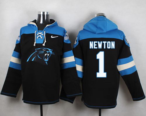 Jerseys Factory Cheap Nike Panthers #1 Cam Newton Black Player P