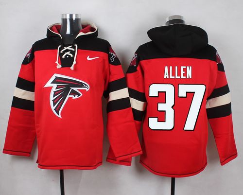 Jerseys Factory Cheap Nike Falcons #37 Ricardo Allen Red Player