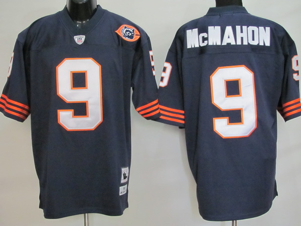 Jerseys Factory Cheap Mitchell & Ness Bears #9 Jim McMahon Blue