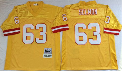 Jerseys Factory Cheap Mitchell And Ness Buccaneers #63 Lee Roy S