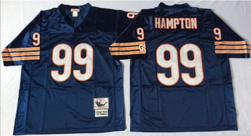 Jerseys Factory Cheap Mitchell&Ness Bears #99 Dan Hampton Blue S