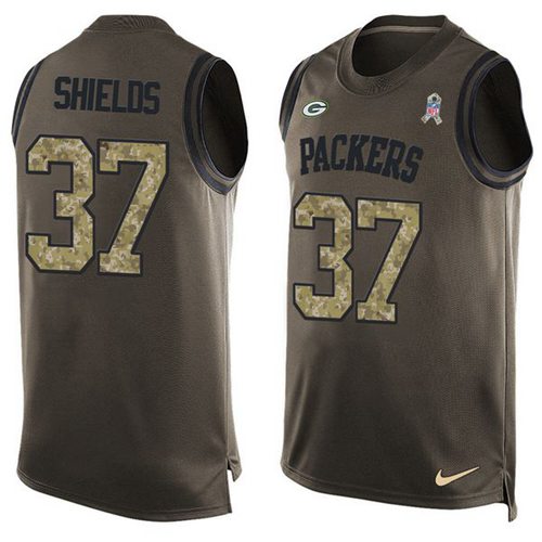 Jerseys Factory Cheap Nike Packers #37 Sam Shields Green Men's S