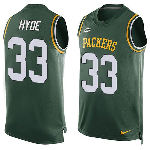 Jerseys Factory Cheap Nike Packers #33 Micah Hyde Green Team Col