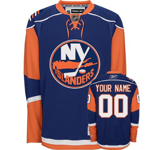 Jerseys Factory Cheap Islander Personalized Authentic Dark Blue