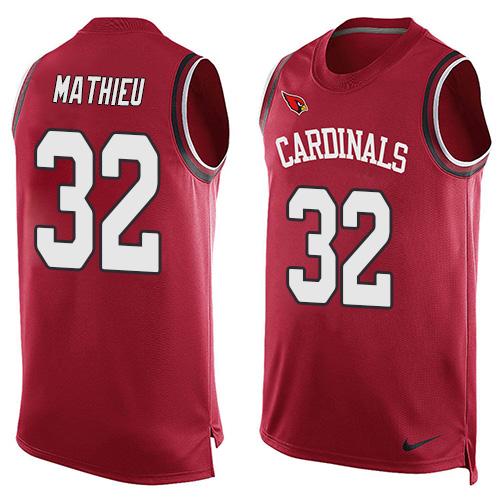 Jerseys Factory Cheap Nike Cardinals #32 Tyrann Mathieu Red Team