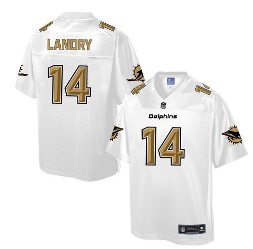 Jerseys Factory Cheap Nike Dolphins #14 Jarvis Landry White Men'