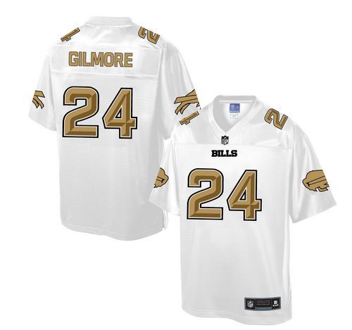 Jerseys Factory Cheap Nike Bills #24 Stephon Gilmore White Men's