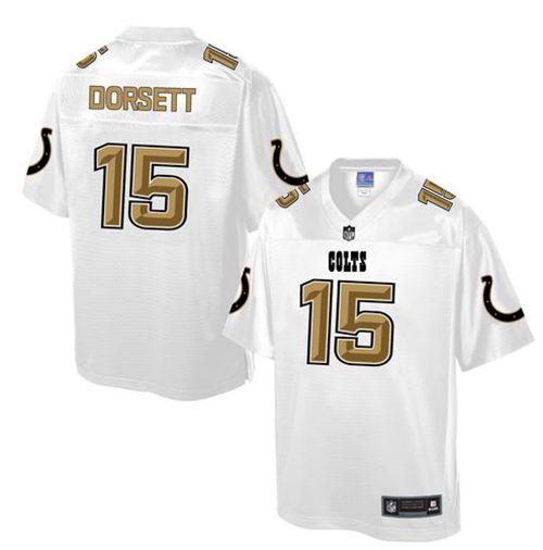 Jerseys Factory Cheap Nike Colts #15 Phillip Dorsett White Men's