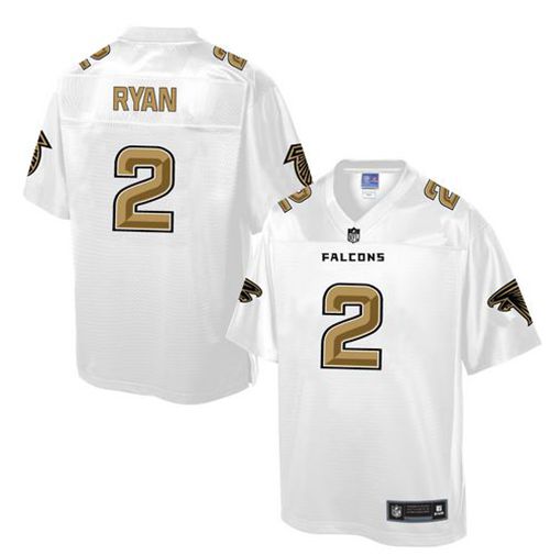 Jerseys Factory Cheap Nike Falcons #2 Matt Ryan White Men's NFL