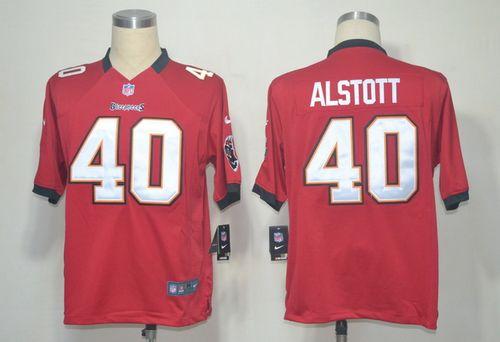 Jerseys Factory Cheap Nike Buccaneers #40 Mike Alstott Red Team