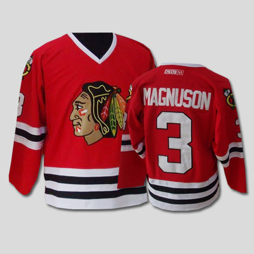 Jerseys Factory Cheap Blackhawks #3 Keith Magnuson CCM Throwback