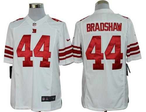 Jerseys Factory Cheap Nike Giants #44 Ahmad Bradshaw White Men's