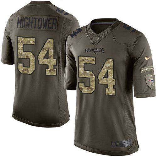 Jerseys Factory Cheap Nike Patriots #54 Dont'a Hightower Green M